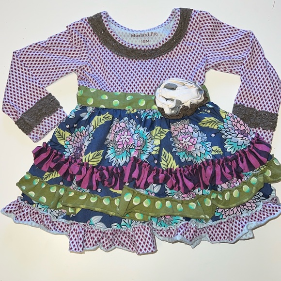 Mustard Pie Other - Girls 18 month Mustard Pie long sleeve dress